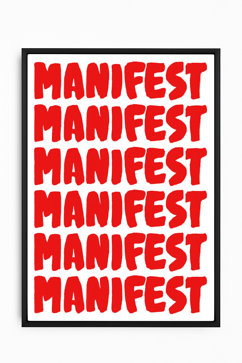 Quadro decorativo asteric Manifest - 40x60cm