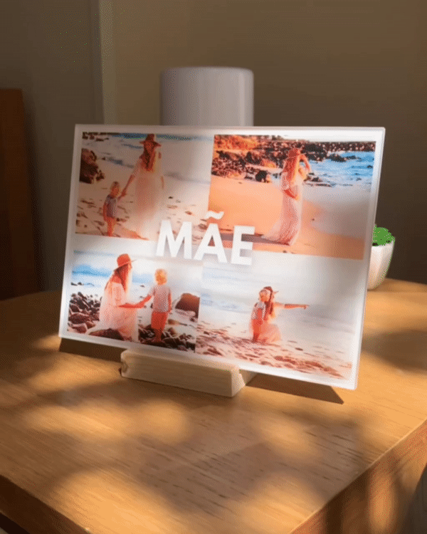 Quadro "Mãe" Personalizável - Dia das Mães