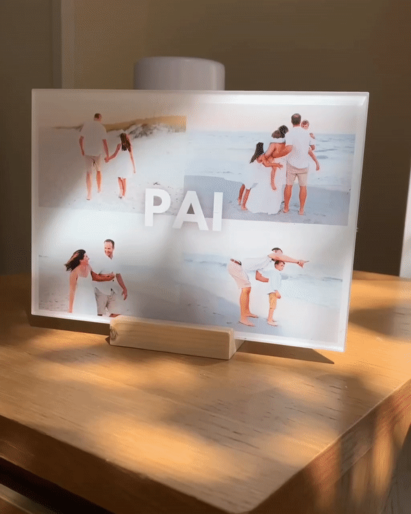 Quadro "Pai" Personalizável - Dia do Pai