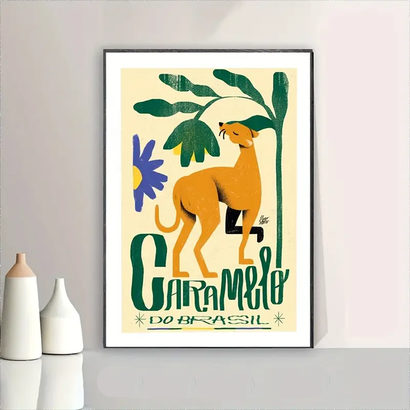Quadro decorativo asteric Caramelo - 40x60cm