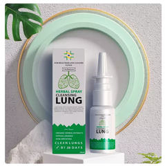 Herbal Lung Spray | Para Alívio Instantâneo dos Pulmões